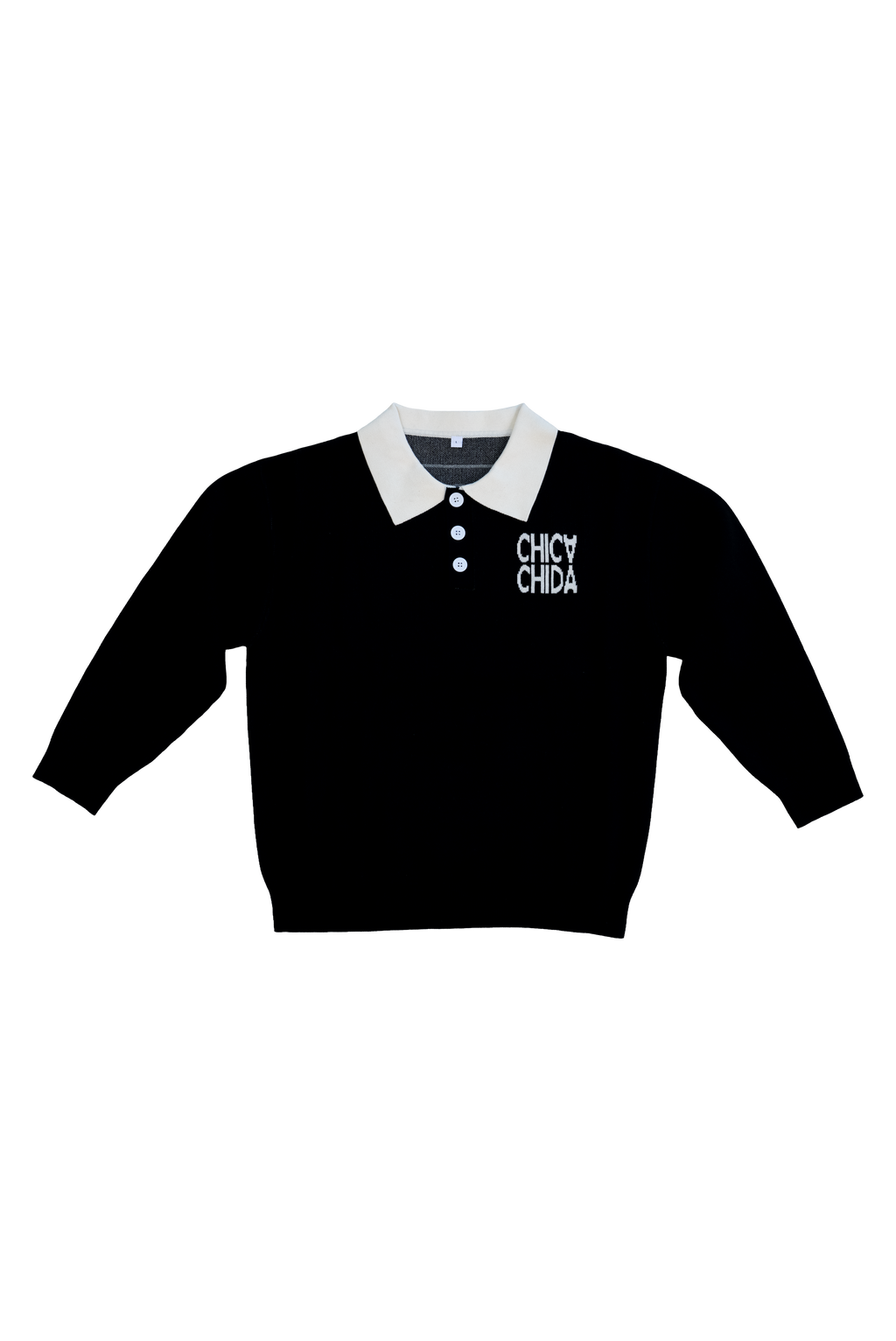 Chica-Chida Knit Sweater (Black)