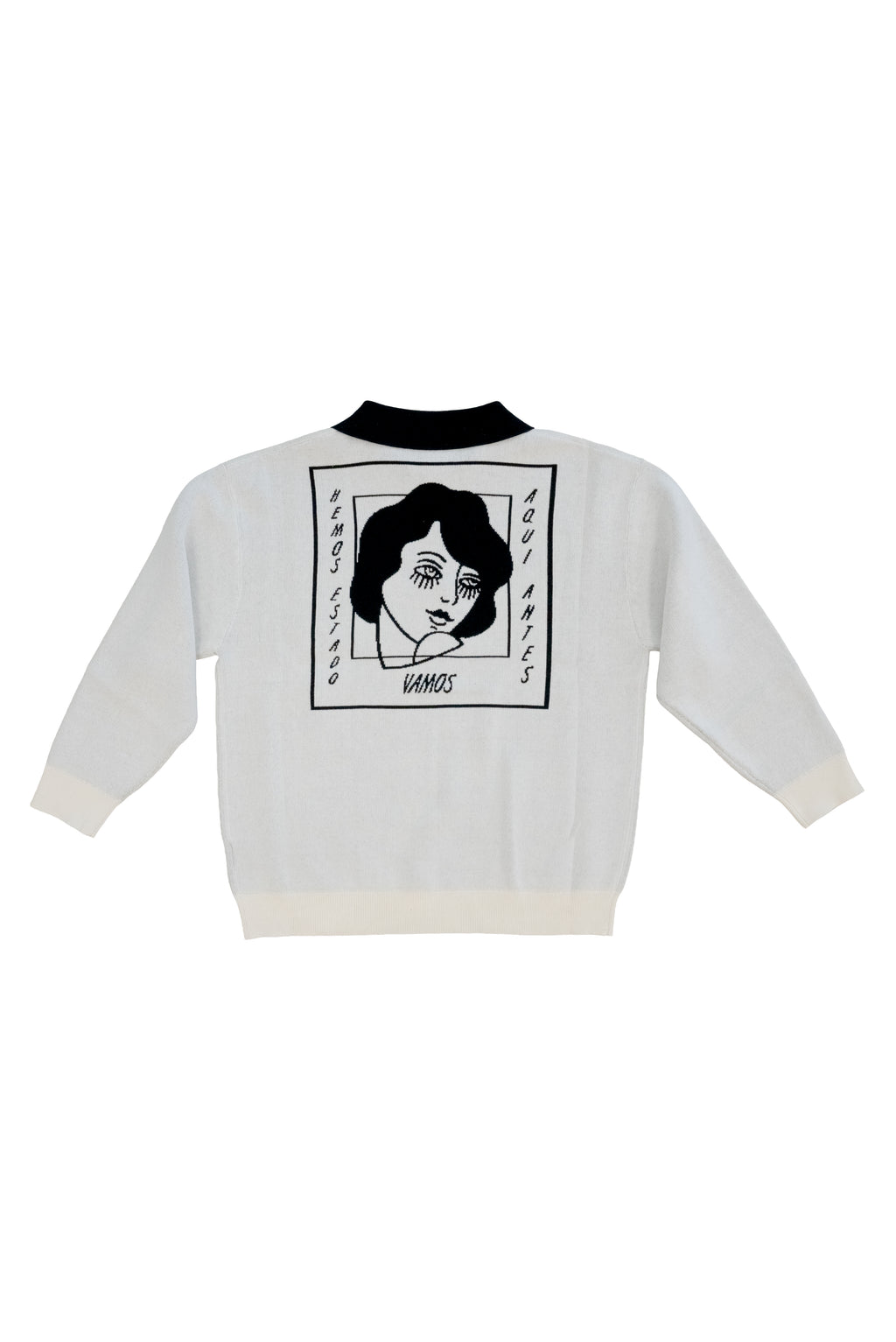 Chica-Chida Knit Sweater (Cream)